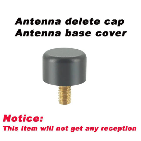 Antenna Delete Cap Kit For RAM 1500 And Ford F-150 Raptor Trucks, 2009-2026, Aluminum Mini Antenna Base Cover