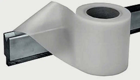Roll of 4 Inch By Point Zero One Five Inch By 100 Foot Urethane Die Protection Film For Press Brake Protects Stainless Steel And Painted Parts