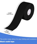 Top Tier Black Caulk Strip For Kitchen Countertops And Sink Backsplash Waterproof Seal Tape With Serious Strong Adhesion, Easy Peel Stick Vinyl Trim Tape For Bathroom Floors And Walls That Keeps Everything Tight And Dry, 1.5IN wide, 3.2m long roll.