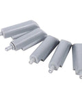 10 Pack Cabinet Door Soft Close Dampers And Drawer Hinge Buffers Made From Premium Abs Plastic, grey dampers for noise reduction.