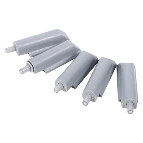 10 Pack Cabinet Door Soft Close Dampers And Drawer Hinge Buffers Made From Premium Abs Plastic, grey dampers for noise reduction.