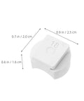 18Pcs Ring Bender Dies Replacement Kit For Jewelry Making, Heavy Duty Plastic Press Dies With Precision Curves, Universal Compatibility For DIY Jewelry Projects, Handy Ring Bending Tool For Multimetal Metals, white 18 die size 2.5x2.0x1.6 cm
