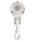Top Rated 35mm Plasma Torch Clamp With Anti Collision Fixture And 360 Degree Free Shaking Aluminum Alloy Structure For CNC Cutting Machine Plus 25mm Lifting Rod, detailed view of the clamp.