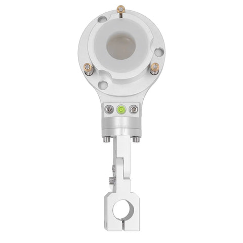Top Rated 35mm Plasma Torch Clamp With Anti Collision Fixture And 360 Degree Free Shaking Aluminum Alloy Structure For CNC Cutting Machine Plus 25mm Lifting Rod, detailed view of the clamp.