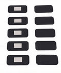 Dope Estink Magnetic Cabinet Door Catch 20 Pack With Adhesive Backing For Damage-Free Installation featuring black magnetic strips.