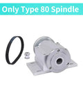 Heavy Duty 3 Jaw And 4 Jaw Steel Chuck Set With A Hella Tight Grip For CNC Router And Woodworking Gigs Featuring precision Type 80 spindle.