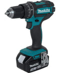 18V LXT Cordless 5 Piece Combo Kit With Hammer Drill And Impact Driver Includes 3.0Ah Batteries And Charger Lightweight Compact Design