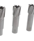 Killer Tungsten Carbide Annular Cutter Kit for Heavy Duty Kick Ass Magnetic Drill Press, six sizes for clean cuts and precision.