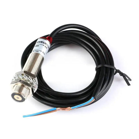 High Precision M12 Laser Photoelectric Switch Sensor, Normally Open B NPN O, Red Light, Semi Waterproof DC 20 Meter Range, Collimator Laser Sensor