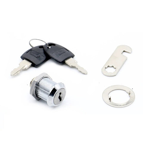 Cam Cylinder Locks For Doors Cabinets Mailboxes And Drawers Beefy Padlock Security Locks With Plastic Keys set