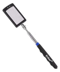 Extendable Lighted Inspection Mirror With 34 Inch Telescoping Handle And 360 Degree Swivel, Two Bright LED Lights For Easy Reach Of Tight Spots