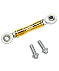 Gold Mid Control Shift Linkage Rod For Harley Davidson Dyna And Softail Models 2006 Through 2026 Ride Ready Easy Install Built To Last FXLRST Street Bob Fat Bob Low Rider S Softail Standard gold aluminum linkage rod with mounting bolts
