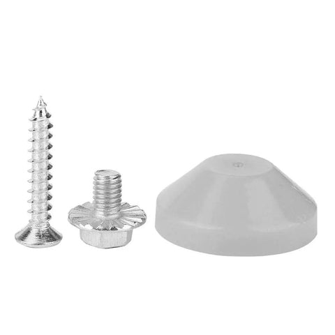 Installation components for Heavy Duty Adjustable Door Closer with Hold Open for 25-35 Kg Doors, Silver Finish, Fire Rated Hardware