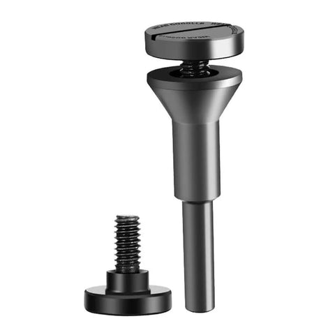 Must Have Heavy Duty Mounting Mandrel Holder For Die Grinder Accessories That Holds Die Grinder Bits And Rotary Tool Bits With Pro Grade Alloy Grinding Capability For Sanding Polishing Cleaning Descaling And Mold Grinder Projects, black alloy holder and threaded mandrel