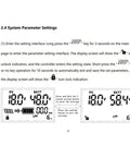 Display interface and parameter settings for the Heavy Duty 1000W Solar Charge Controller supporting 24V 48V 60V 72V EVs.