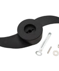 Power Prop Kit 2 Blade 3 Inch Hub Trolling Motor Propeller with pin and nut, Machete II nylon blades for 32lb 46lb 40lb thrust motors.