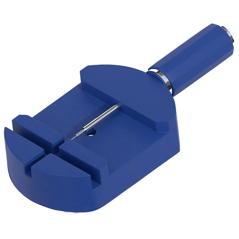 Pro Grade All In One Adjustable Watch Band Link Pin Remover Kit For Quick Bracelet Repairs In Durable Blue Case