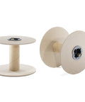 3.5 Inch Cardboard Spool Kit Set Of 3 For Craft Rope Cord Thread Wire And Chain Perfect Stash For Quick Organizing, side view