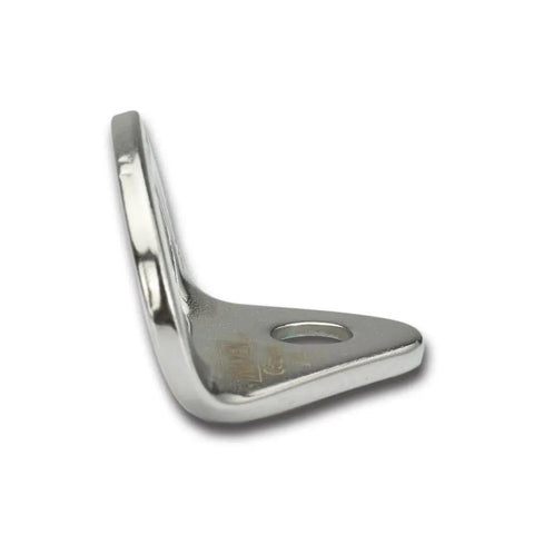 Heavy Duty Stainless Steel Climbing Bolt Hanger Anchor Rated Tough At 26KN Corrosion Proof Hardware, side view of stainless steel anchor.