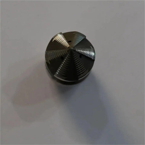 Top view of Anti Corrosion Rotating Nozzle For High Pressure Water Jet Pipe Cleaning Tough Clog Buster Accessory For Sewer Machines
