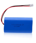 Beefy 5200mAh 3.7V Lithium Rechargeable Battery Pack With JST 2 Pin Connector for Bluetooth Speakers Electronics Toys Lighting