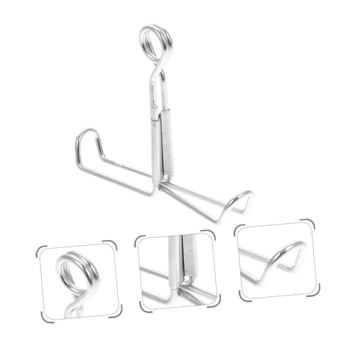Water Flow Control Shutoff Clamp And Tubing Clips Set Of 20 Flat Jaw Spring Hose Clamps Rust Resistant Galvanized