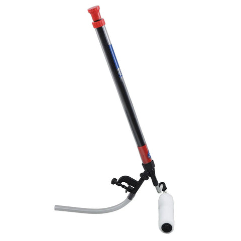 Self Priming Paint Roller With Automatic Suction For Flawless Indoor Wall Coating And Streamlined Application Making Your Paint Day A Total Cinch To Tackle, featuring long handle and suction mechanism.