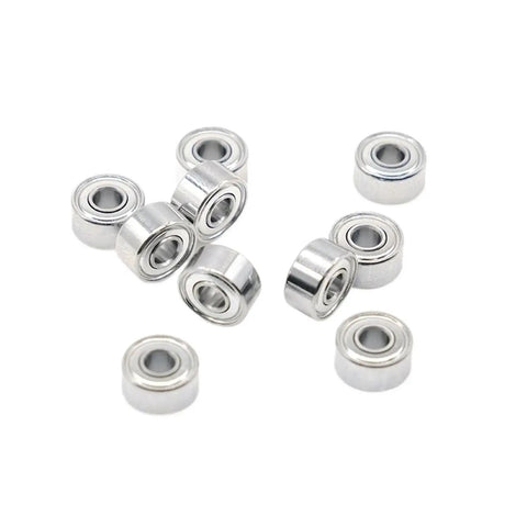 Premium Miniature Electrical Motor Ball Bearings With Double Sealed Deep Groove Build For Dead Smooth Zero Drama Operation Pre Greased Abec Nine Three Z Z Size Three X Eight X Four Mm Ten Pack