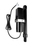 Heavy Duty Electric Linear Actuator With 12V DC Hydraulic Motor Delivering 2300 Lbs Push Power For Beefy Lift Tables, side view.
