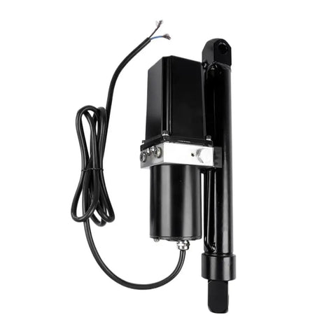 Top Notch Heavy Duty Linear Actuator Powered By A Rock Solid 12V DC Hydraulic Motor Generating A Massive 2300 Lbs smooth push force.