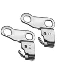 Two Piece 416143901 Shuttle Hook Plate Spare Part For 65 80E 90E 18525 Sewing Machines Pro Grade Metal Construction Precision Positioning For Smooth Straight And Complex Stitches Great For Home Sewing Garment Making Repairs And Creative Projects.