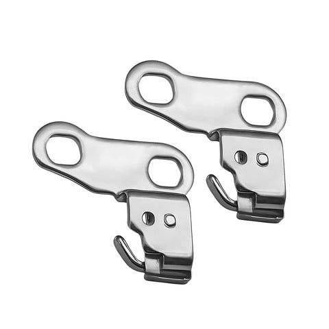 Two Piece 416143901 Shuttle Hook Plate Spare Part For 65 80E 90E 18525 Sewing Machines Pro Grade Metal Construction Precision Positioning For Smooth Straight And Complex Stitches Great For Home Sewing Garment Making Repairs And Creative Projects.