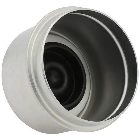 Dust Cap 1.98 In OD For Trailer Axle Wheel Hub And Bearing Hub With Rubber Plug Replacement For Boat Trailer 3500 Lb Capacity 2 Pack