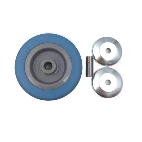 Top Tier Three Inch Rubber Swivel Casters Built Tough With A Premium Steel Core And Smooth As Butter 360 Degree Rotation, durable rubber wheel with metal parts