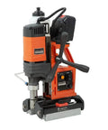 Heavy Duty Pipe Magnetic Drill With Permanent Magnet Base For Steel, 2280W motor, variable speed, rugged design.