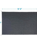 Heavy Duty Tent Footprint Groundsheet For 9 Person Instant Cabin Tents Easy Camp Setup Tarp Weatherproof Floor Saver 13ft6in x 8ft6in