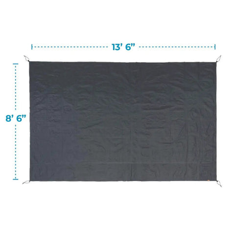 Heavy Duty Tent Footprint Groundsheet For 9 Person Instant Cabin Tents Easy Camp Setup Tarp Weatherproof Floor Saver 13ft6in x 8ft6in