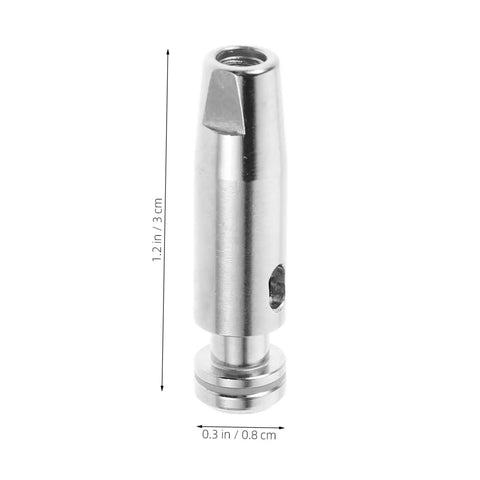 Stainless Steel Fencing Replacement Tip Practice Head For Spare Parts Durable And Reliable Training Gear For Epee And Competition Prep
