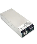 Tough Rugged Switching Power Supply 2000W 48V DC Electric Output Plug And Play Unit side view showing connectors and metal housing.
