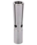 High Force Lathe Chuck Pull Back Collet SDC06-1/4 shown at an angle, made of durable steel for heavy-duty machining tasks.