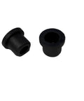 Emblem Grommet Replacement For BMW E82 E88 Models 51-14-1-807-495 Genuine OEM Quality, black rubber grommets, side by side view