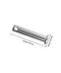 Versatile Di Kaca Stainless Steel Coupling Pins M8x40 Scaffolding Clevis Locking Bolts With Flat Head Design, 4.1cm length, industrial use.