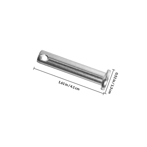 Versatile Di Kaca Stainless Steel Coupling Pins M8x40 Scaffolding Clevis Locking Bolts With Flat Head Design, 4.1cm length, industrial use.