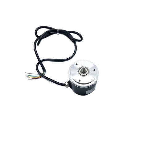Pro Grade 3600 PPR Rotary Servo Encoder With 6mm Shaft HTL 5-26V Operation GHST58 compatible seen from top view