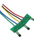 Sick Upgrade E Bike Motor Hall Sensor Replacement Pair circuit board with five color-coded wires for e-bike systems.