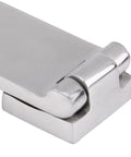 Hapivida stainless steel hatch fastener clamp, 75mm, anti-rattle locking mechanism.