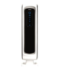 AeraMax 100 Air Purifier With True HEPA Filter And Four Stage Purification For Mold Odors Dust Smoke Allergens And Germs In Small Rooms White