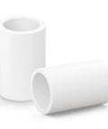 One Half Inch PVC Coupling For Home Or Industrial Use Built For DIY Projects Furniture Grade Pipe Socket Fittings PVC