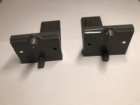 Heavy Duty Rear Mount Brackets For Undermount Drawer Slides Built Tough For Cabinetry Fits 12 To 21 Inch Drawers Eliminates Wobble Supports 75 Lbs Per Pair Simple Setup