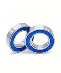 Top Tier 4 Pcs 6903RS Bearings For Bike Hubs Measure 17x30x7 Mm with blue rubber seals for reduced drag and smooth performance.